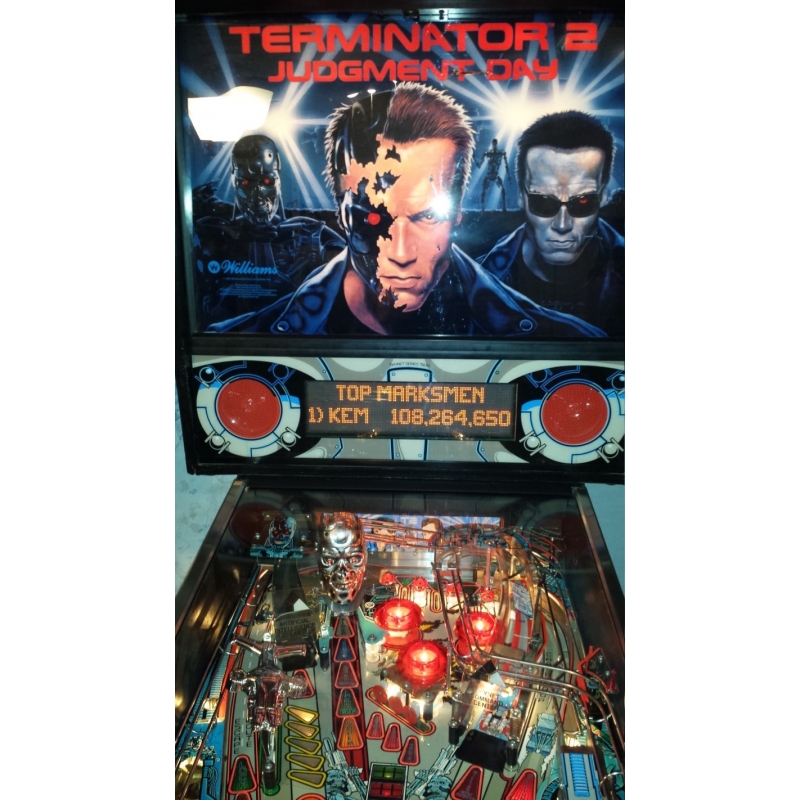 Flipper Terminator 2 | Légende arcade de Williams | Jeux Montañola