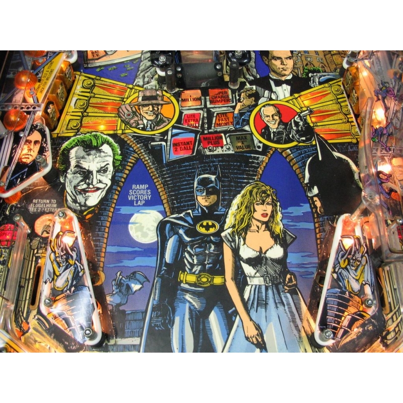 Rarissimo gioco flipper Batman La serie animata BTAS Playtime 1993