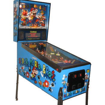 Flipper Mario Super Mario Bros 1992 Gottlieb édition limitée vue de face
